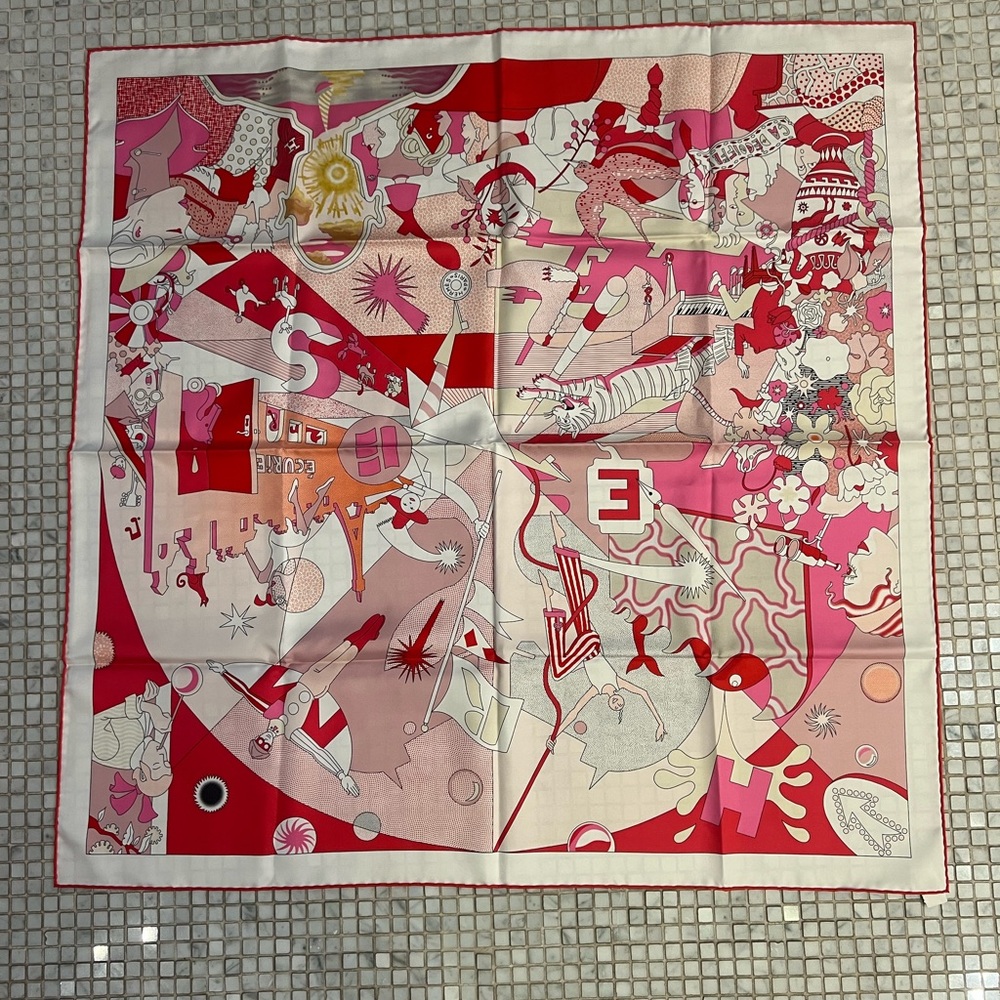 Hermés Silk Scarf